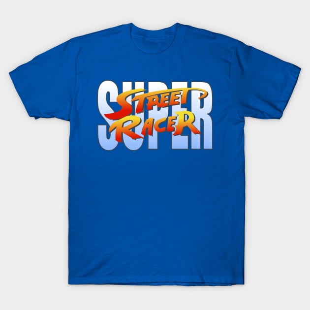 Street Racer (Street Fighter Parody) T-Shirt by FoMoBro's